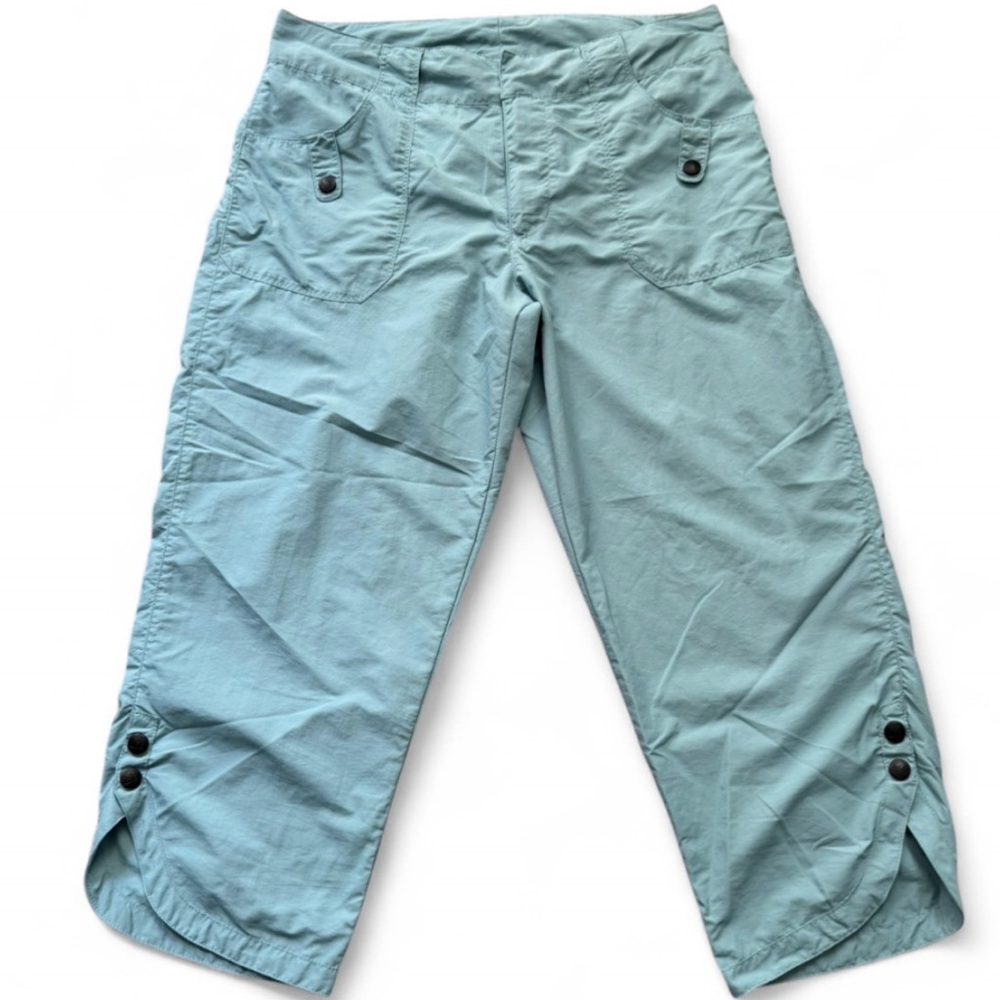 REI Light Blue Hiking Cargo Capris